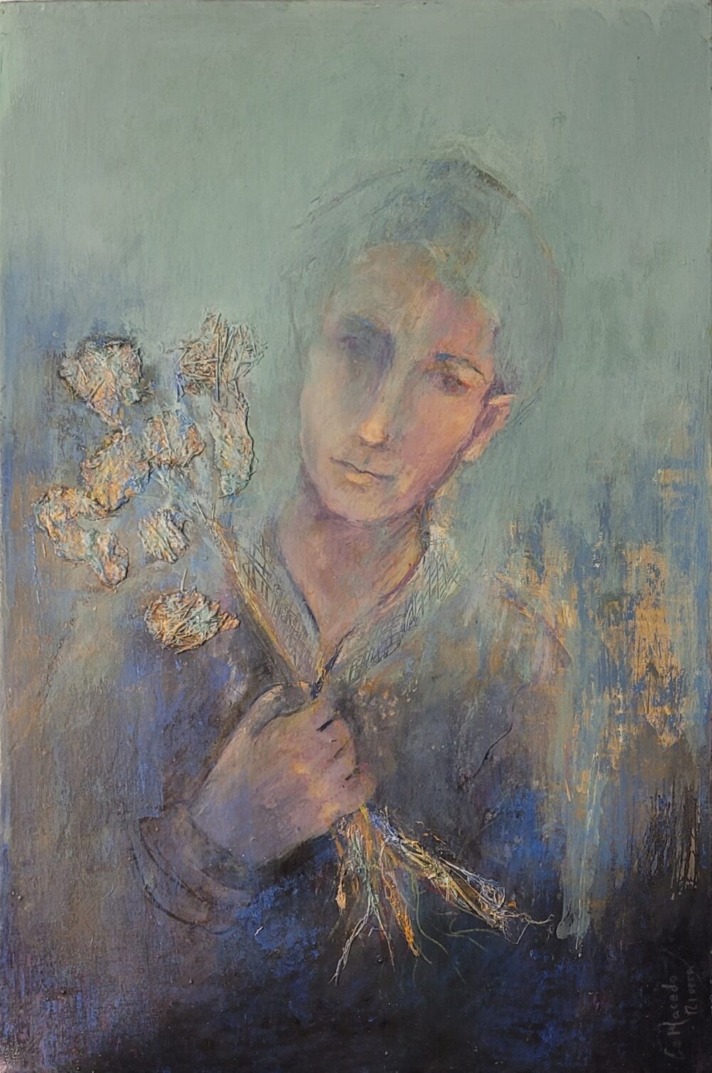 Raíz 45 x 30 cm.