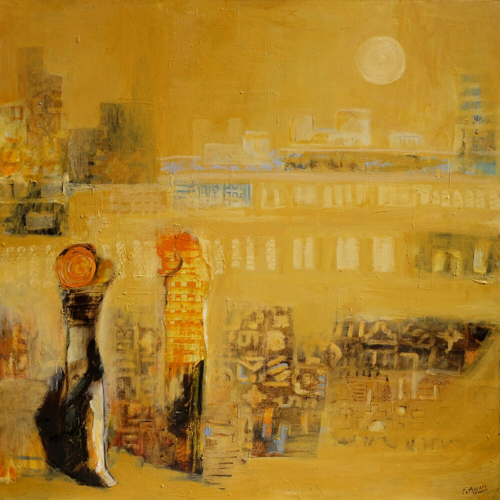 Otro sol (100 x 100 cm)