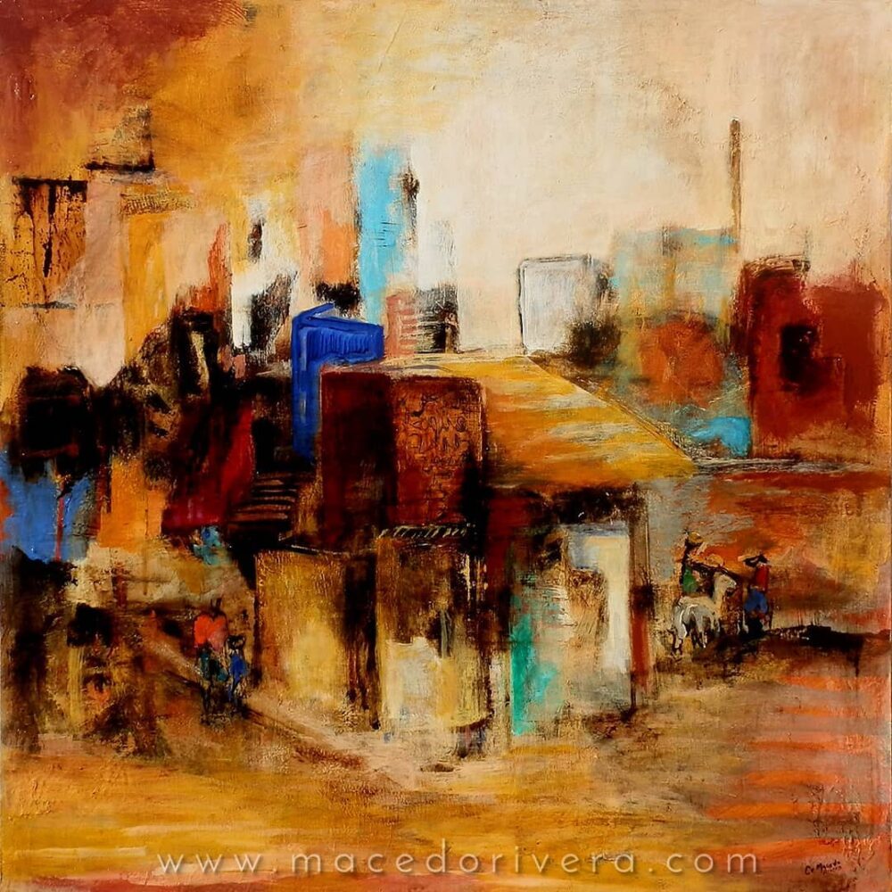 Callecitas (100 x 100 cm)