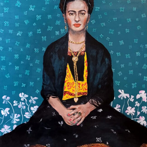 Homenaje/Frida (100 x 80 cm)