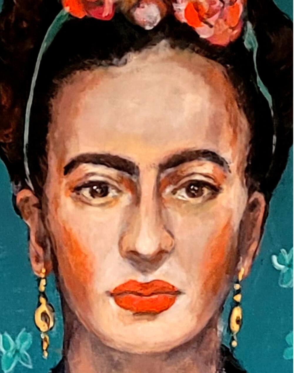 Homenaje/Frida (100 x 80 cm) - Imagen 2