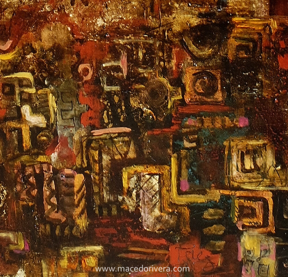 Tocapus IV (100 x 80 cm) - Imagen 3