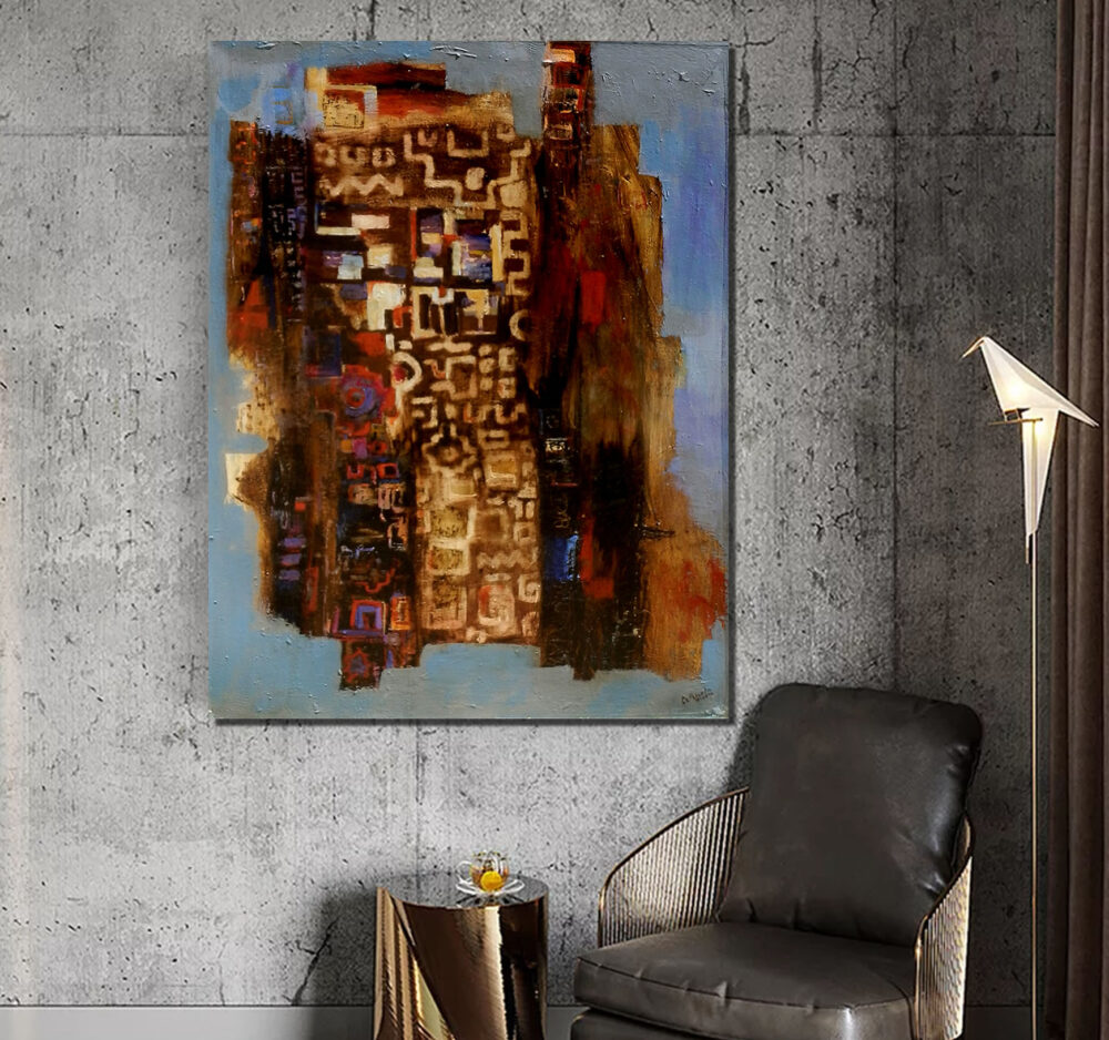 Tocapus II (110 x 90 cm) - Imagen 2