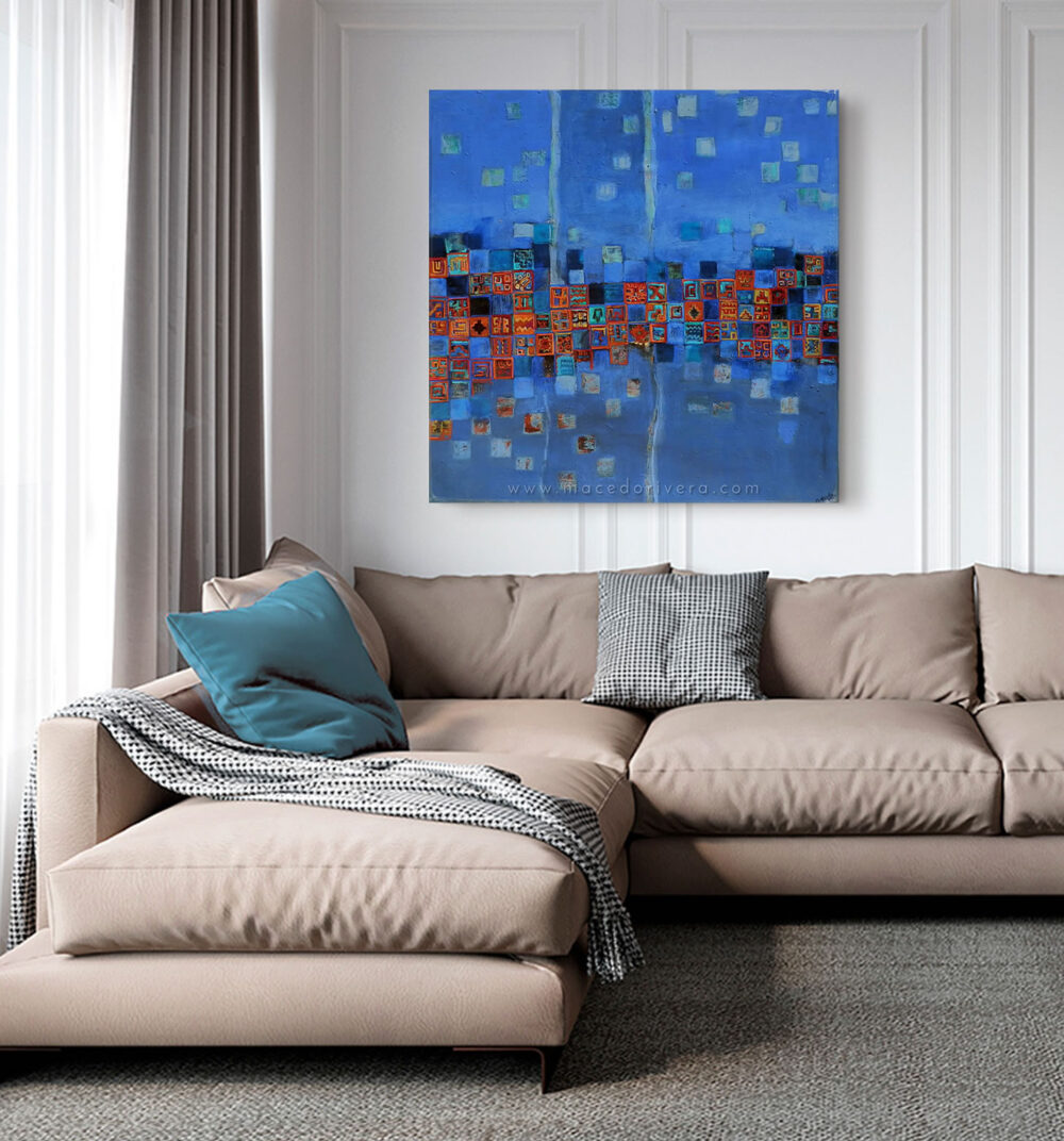 Tocapus I (100 x 100 cm) - Imagen 4