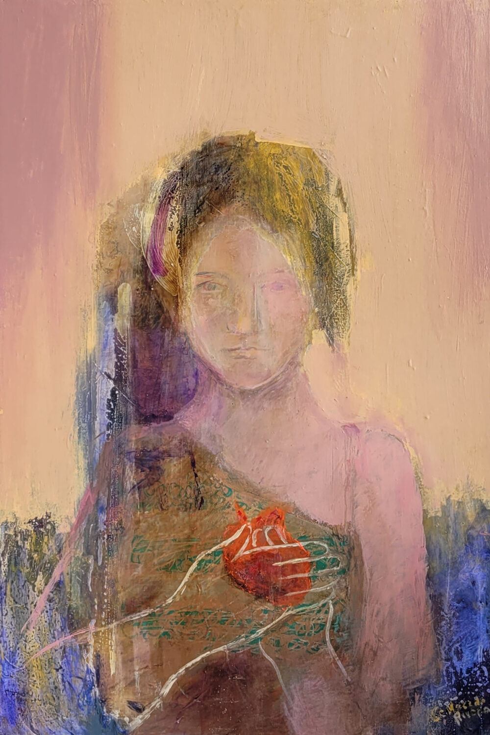 Latido 45 x 30 cm.